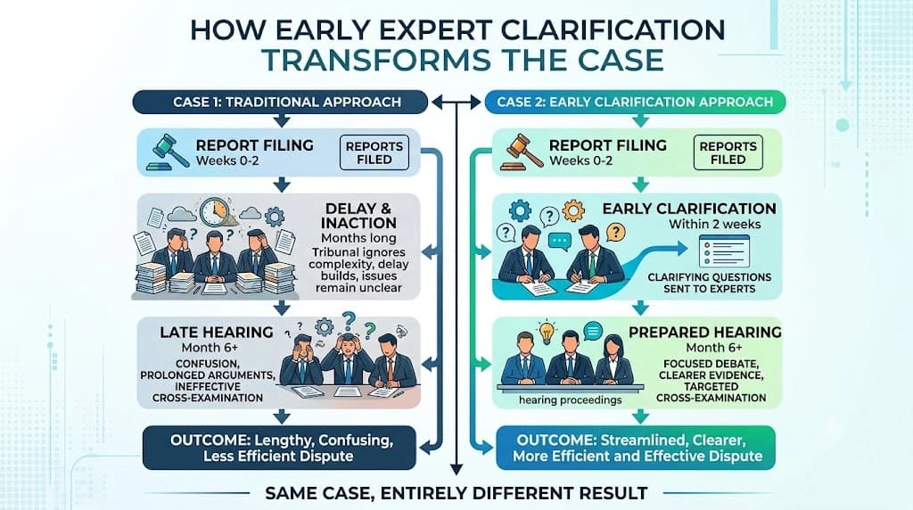 Why Questioning Experts Right After Their First Reports Are Filed Changes the Whole Case
