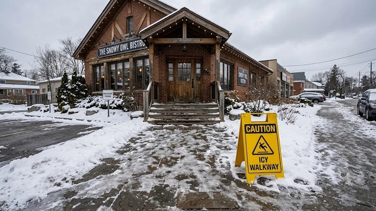 Jury Awards $987K in Restaurant Ice Slip-and-Fall Case
