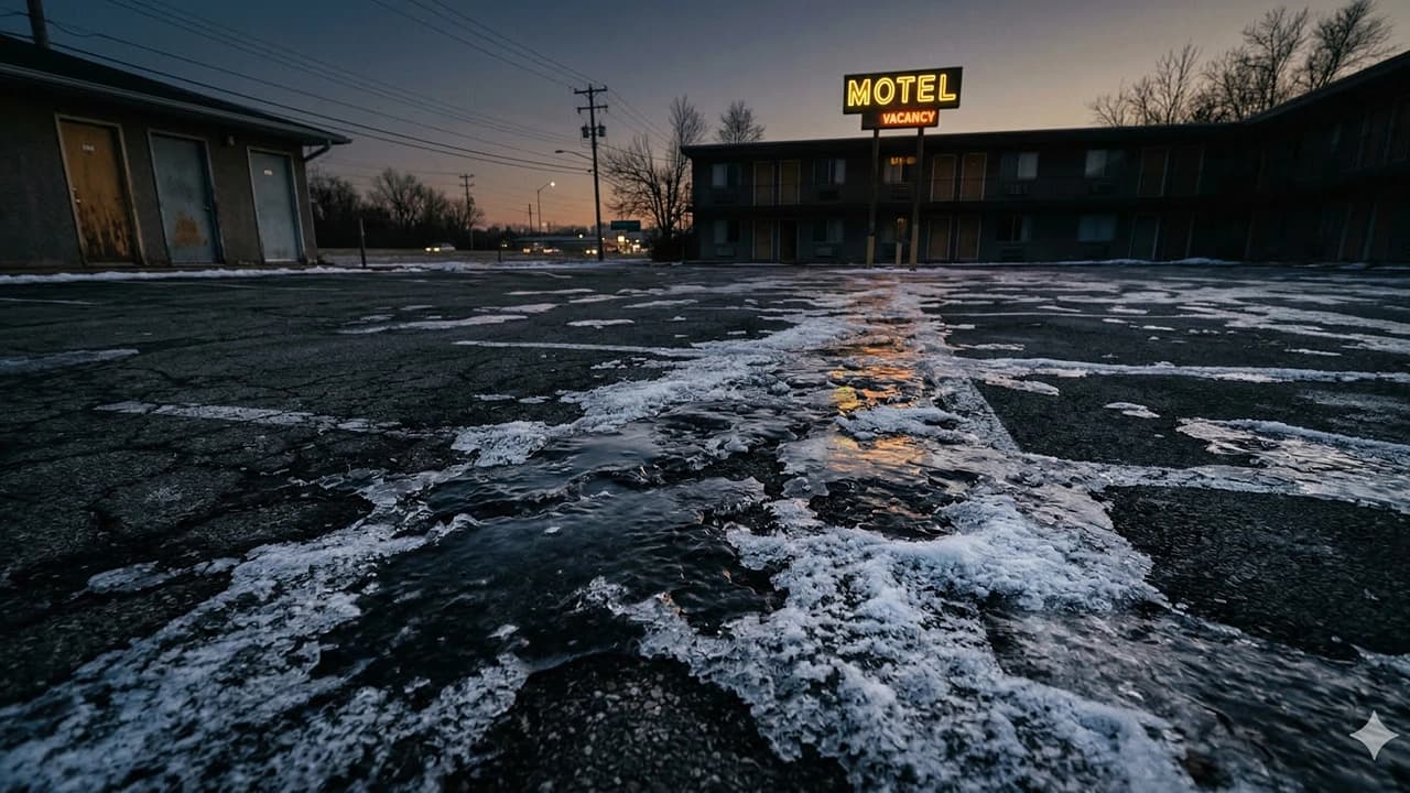 Motel Parking Lot Slip and Fall Snow and Ice Jury Verdict 