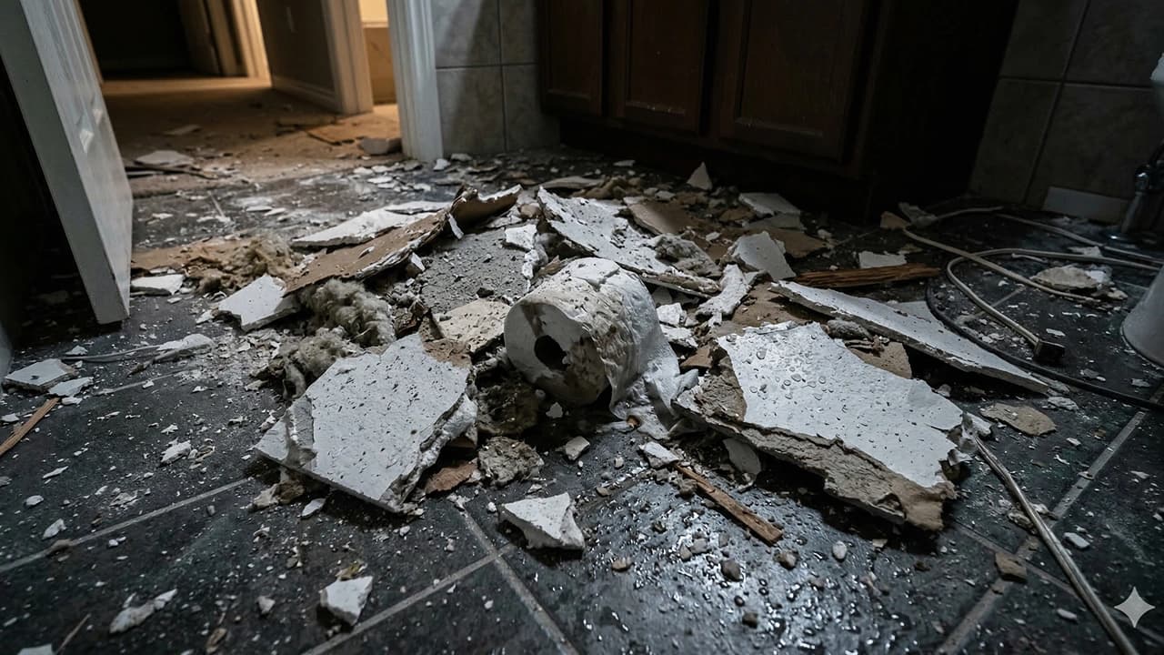 Florida Jury Awards $55k in Ceiling Collapse Negligence Suit