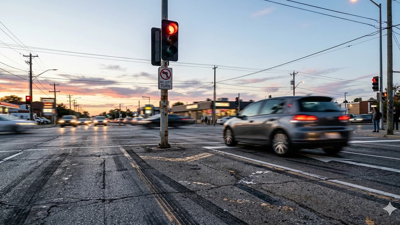 Jury Awards $6M in County Employee Red Light Crash Case