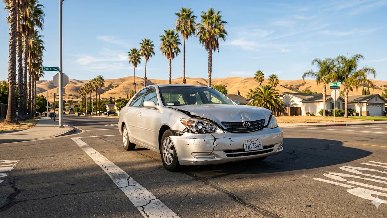 Jury Awards $6,000 in Motor Vehicle Negligence Case in CA