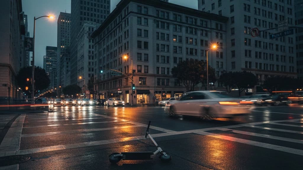 San Francisco Scooter Crash: Dangerous Road Verdict 