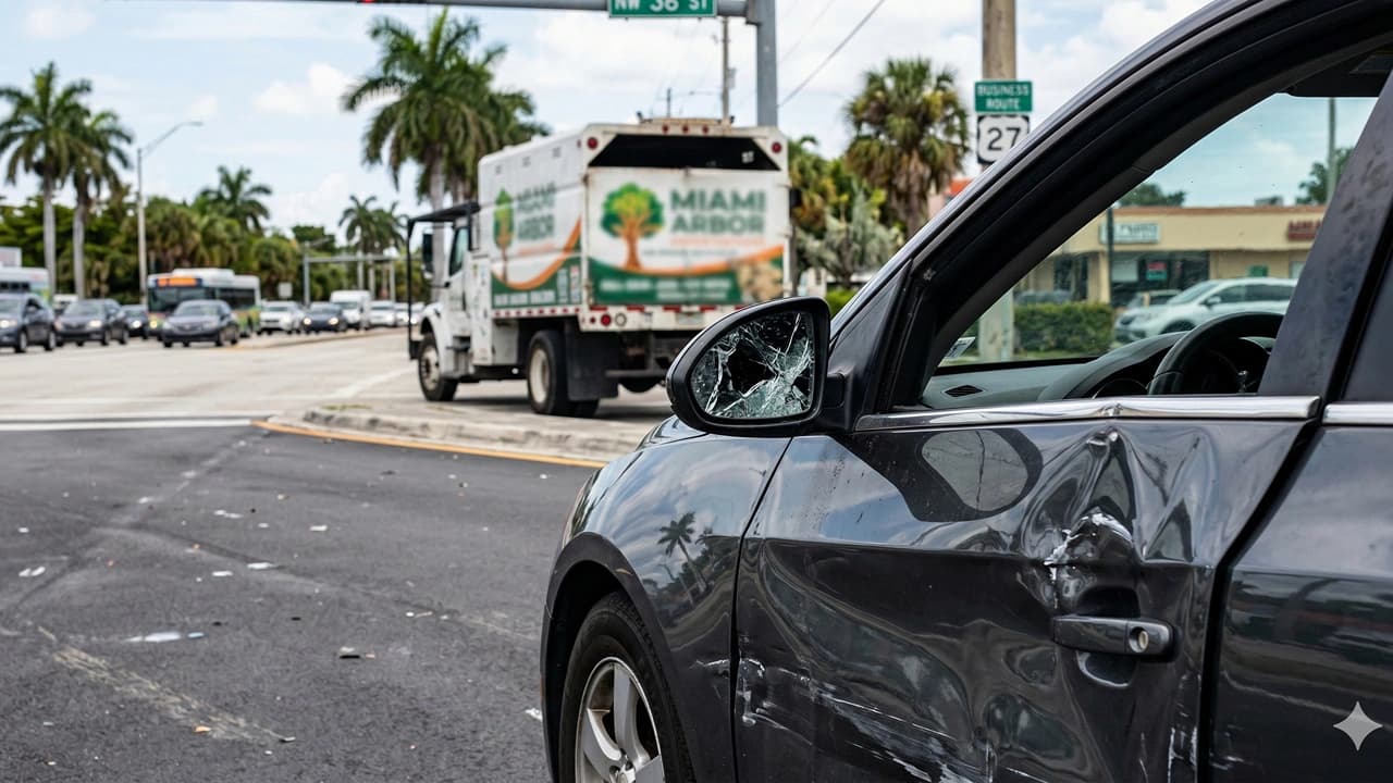 $801,000 Verdict for Miami Couple After Truck Collision