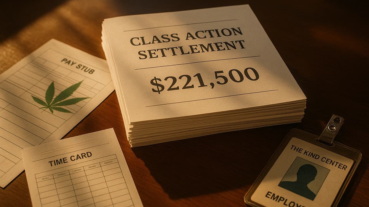 Cannabis Wage Suit: Kind Center Pays $221,500 to Workers