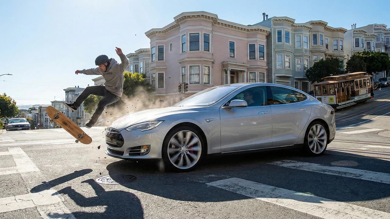 SF Skateboarder Wins $420K After Bike Lane Car Collision