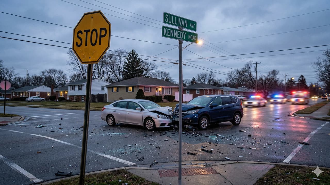 $43,000 Verdict in South Windsor Intersection Collision
