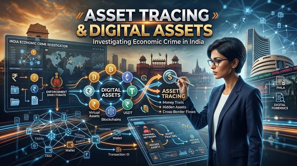 Asset Tracing & Digital Assets: Investigating Economic Crime in India