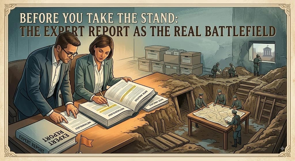 Before You Take the Stand: The Expert Report as the Real Battlefield
