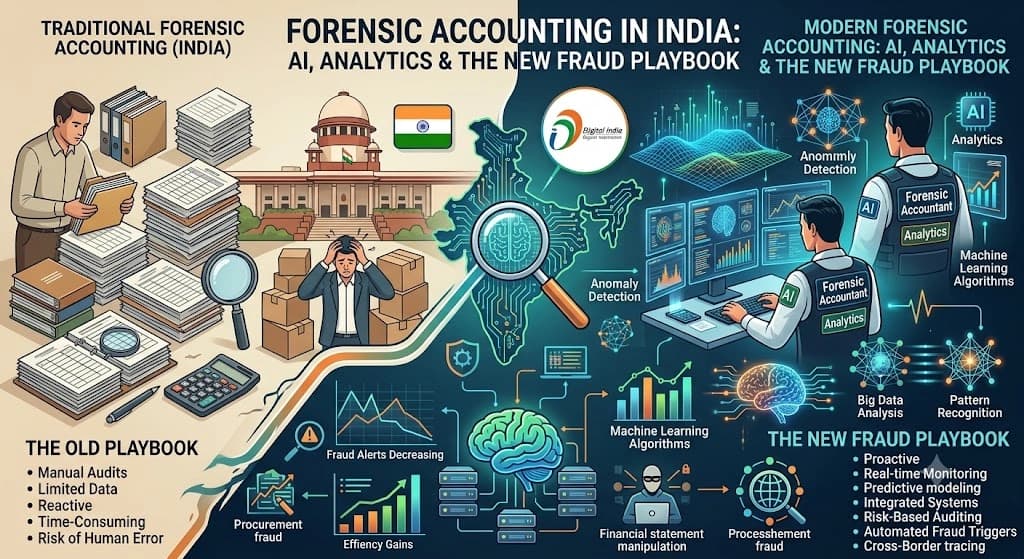 Forensic Accounting in India: AI, Analytics & the New Fraud Playbook