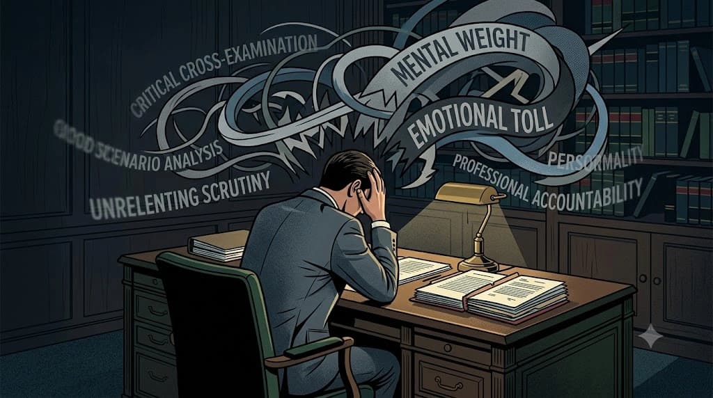 The Stress Nobody Warns You About: The Mental and Emotional Weight of Expert Witness Work