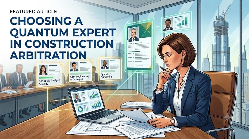 Choosing a Quantum Expert in Construction Arbitration