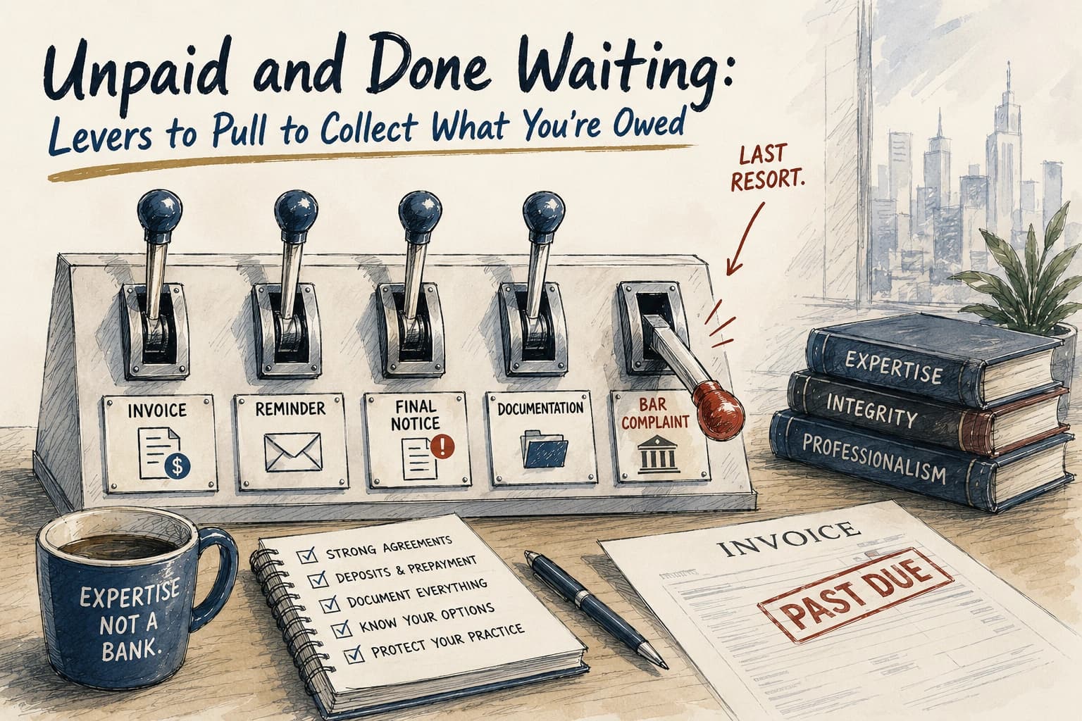 Unpaid and Done Waiting: Levers to Pull to Collect What You're Owed