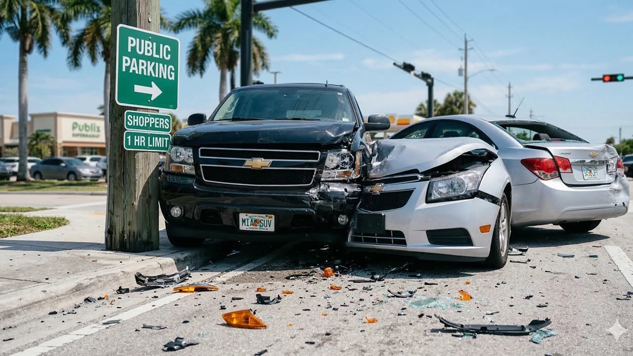 Florida Parking Lot Accident: $80,000 Negligence Verdict